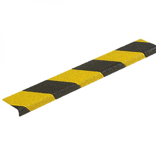 Vigil Antislip Stairnosing op maat (*80*20mm) Industrial Gradatie Zwart-Geel